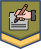 Badge Blog Contributor